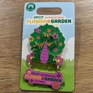 Disney EPCOT Flower & Garden Festival 2026 Pin - Figment